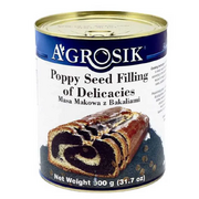 Agrosik Poppy Seeds Filling 900g / Masa Makowa z Bakaliami