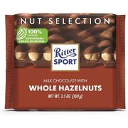 Ritter Sport Chocolate Bar Whole Hazelnut Milk 100g