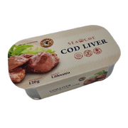 Sea Cave Cod Liver In Own Oil 120g / Pack of 12