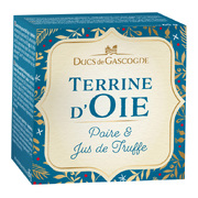 Ducs de Gascogne Terrine Goose w/Pear & Truffle Juice 65g