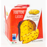 De Conti Panettone w/Raisins & Candied Orange Fruit Classic 908g