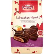 Lambertz Gingerbread Hearts w/Apricot Dark 150g / Lebkuchen