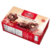 Lambertz Gingerbread Hearts, Stars & Pretzels Dark 500g / Lebkuchen