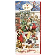 Heidel Milk Chocolate 3D Bar 100g / Xmas Nostalgia Marry Christmas