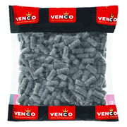 Venco Licorice School Chalk BLACK Bag 1kg / Schoolkrijt Zwart 