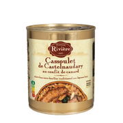 Maison Riviere Cassoulet w/Duck Confit 840g / Cassoulet de Castelnaudary au Confit de Canard