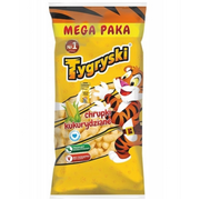 Tigers Corn Puffs Bag 230g / Tygryski Chrupki Kukurydziane