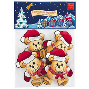 Storz Chocolates Christmas Teddy Bear 4pc Bag