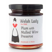 Welsh Lady Preserve Plum with Mulled Wine Jar 227g