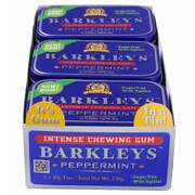 Tuttle & Co Barkleys Chewing Gum Intense Peppermint 30g / Sugar Free / Pack of 9