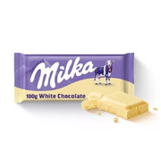 Milka Chocolate Bar White 100g