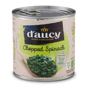 Daucy Spinach Chopped Tin 395g