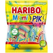 Haribo Gummies Tropical Rainbow Miami Pik Bag 200g