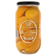 Royal Kerry Peach Halves in Syrup Jar 1kg