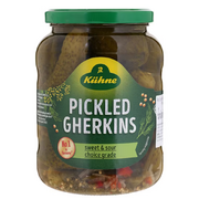 Kuhne Pickled Gherkins Sweet & Sour 670g