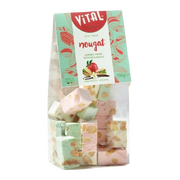 Vital Nougat Strawberry Pistachio Vanilla 150g / Aardbei & Fraise