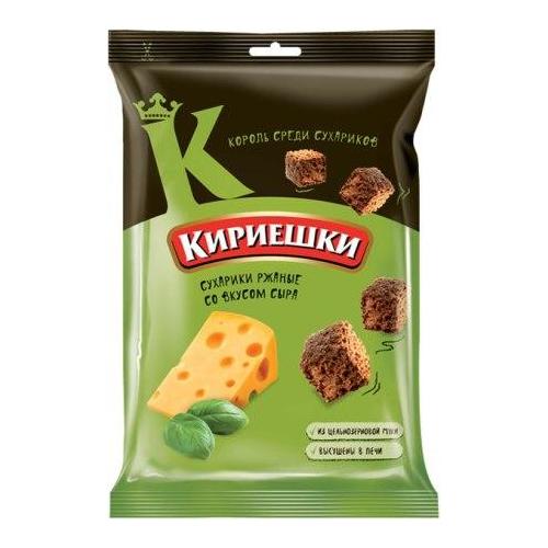 Kirieshki Rye Croutons Cheese 100g