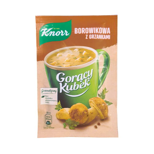 Knorr Hot Cup Porcini Mushroom Soup 15g