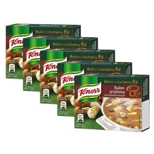 24X Knorr Stock Cubes Mushroom 60g