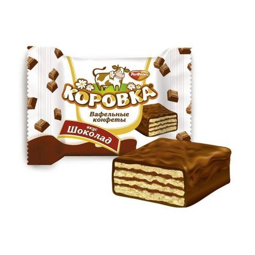 RF Candy Waffer Korovka Chocolate Loose 250g