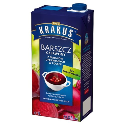 Krakus Red Borscht Soup Barszcz Czerwony 1L