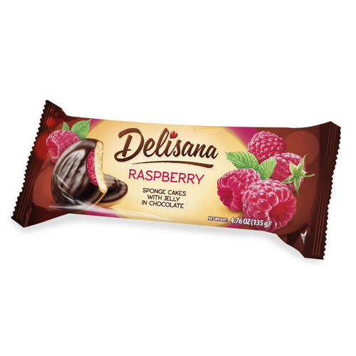 Delisana Jaffa Cakes Raspberry 135g