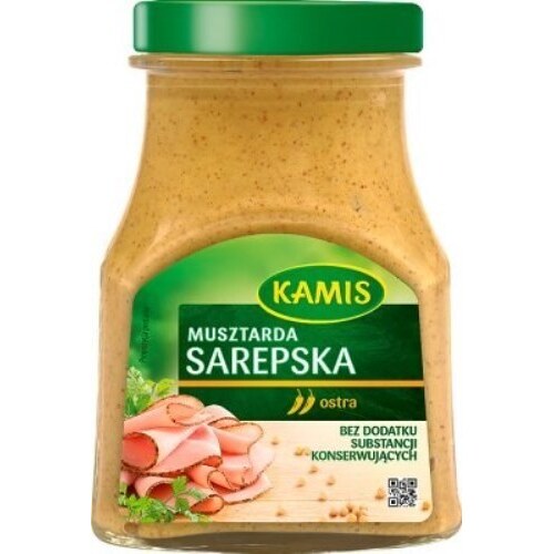 Kamis Mustard Classic 185g / Masztarda Sarepska 