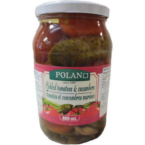 Polan Pickled Tomatoes and Cucumbers 880ml