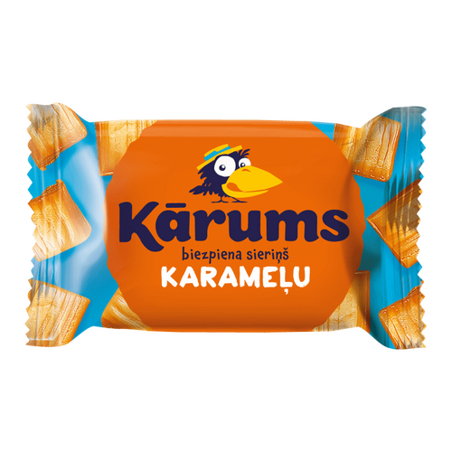 Karums Glazed Curd Snack Caramel 45g 