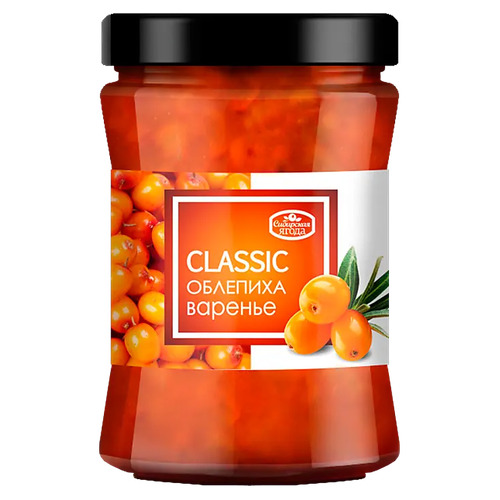 SAVA Classic Sea Buckthorn Berry Jam 300g