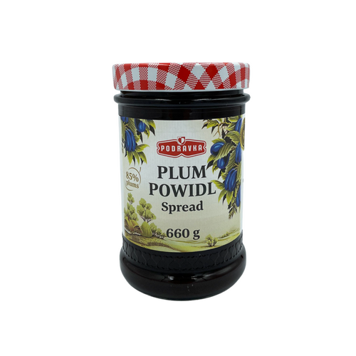 Podravka Plum Powidl Spread Jam 660g / 85% Plum