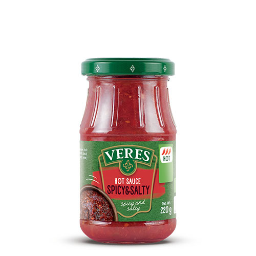 Veres Hot Sauce Spicy & Salty 220g