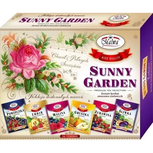  Malwa Sunny Garden Premium Tea Selection Gift Box 36tb