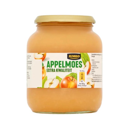 Jumbo Dutch Apple Sauce Extra Quality 705g / Applemoes Extra Kwaliteit 