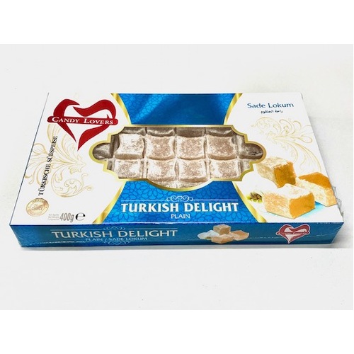 Candy Lovers Turkish Delight Plain 400g / Sade Lokum