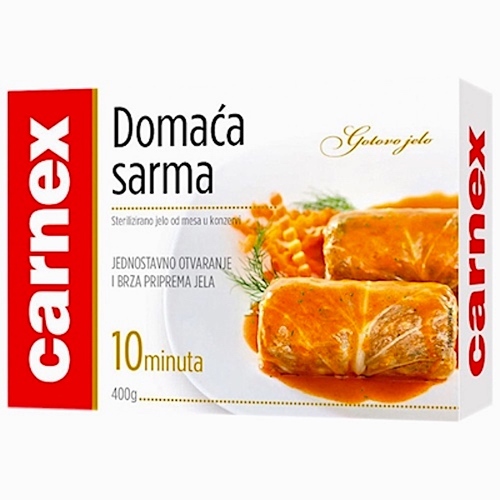 Carnex Domestic Cabbage Rolls 400g / Domaca Sarma