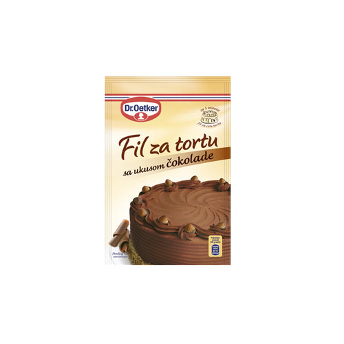 Dr.Oetker Cake Cream Fill Chocolate 160g / Fil Za Tortu