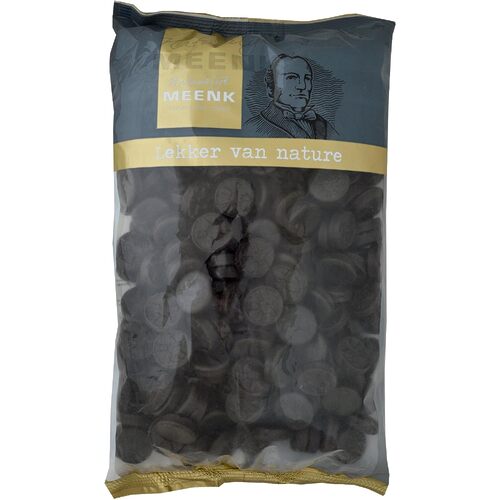 Meenk Licorice Triple Salt Bag 1kg / Bisal Drop Extra Zout