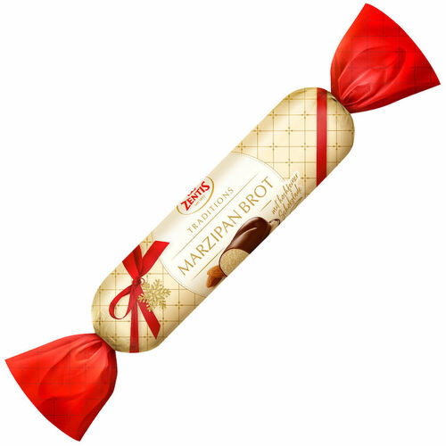 Zentis Marzipan Bar in Dark Chocolate 200g / Marzipan Brot