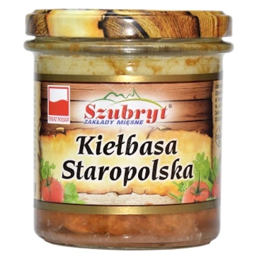 Szubryt Staropolska Sausage Jar 300g / Kielbasa Staropolska