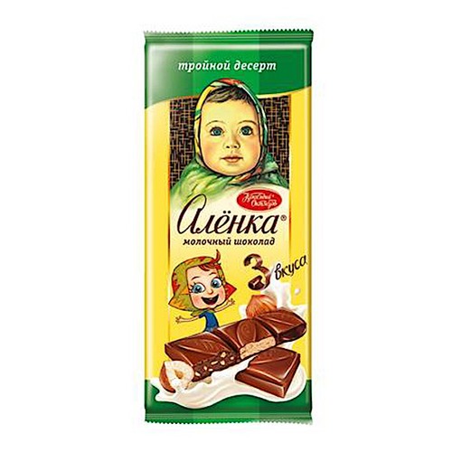 RO Chocolate Bar Alenka Triple Dessert Milk 85g