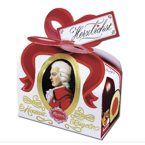 Reber Marzipan Chocolates Duet Gift Box 40g / Mozart Kugeln