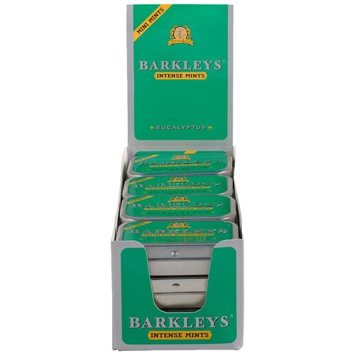 Tuttle & Co Barkleys Intense Mints Mini Eucalyptus 15g / Pack of 12