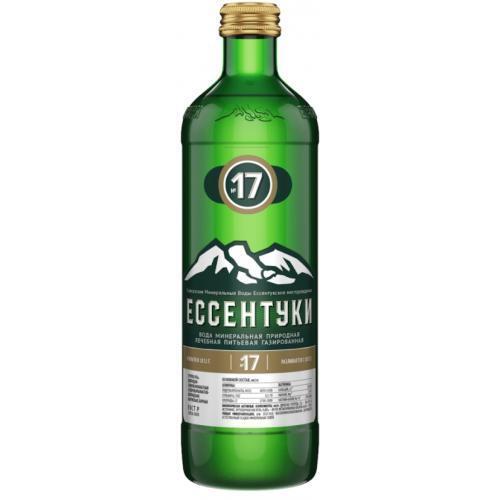 Essentuki 17 Therapeutic Mineral Water Carbonated 0.450L