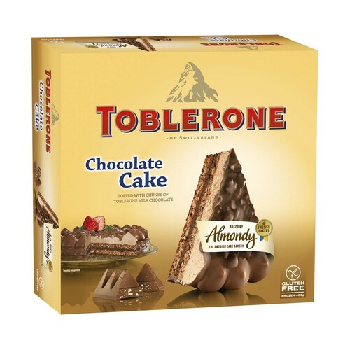 Almondy Toblerone Cake Chocolate 400g