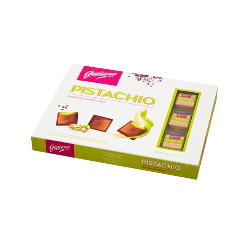 Goplana Chocolates w/Pistachio Cream Box 200g / Czecoladki z Klasa Pistachio