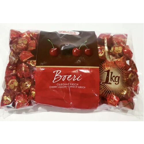 Zaini Boero Chocolates Cherry in Liqueur Loose Bag 1kg / Ciliegia E Kirsch