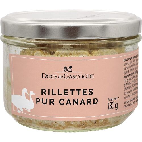 Ducs De Gascogne Rillettes Pure Duck 180g/ Pur Canard