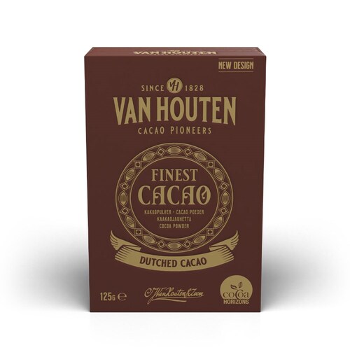 Van Houten Powder Cocoa Finest 125g / Dutched Cacao