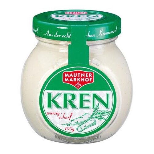 Mautner Markhof Horseradish Spicy Jar 100g / Kren Wurzig - Scharf